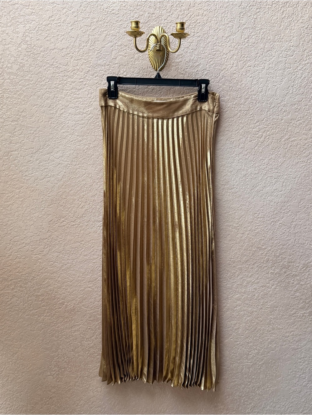 Sézane Dune Dress in Gold - Picture 3 of 8